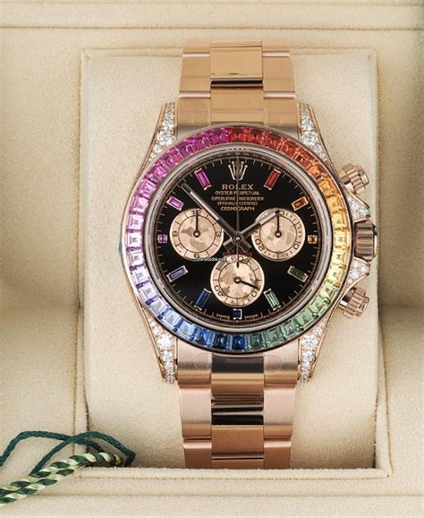 rolex daytona rainbow 2023|rolex rainbow daytona original price.